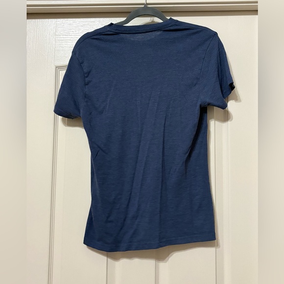 NIRVANA Navy Tee with Yellow Smiley Graphic - Picture 2 of 3